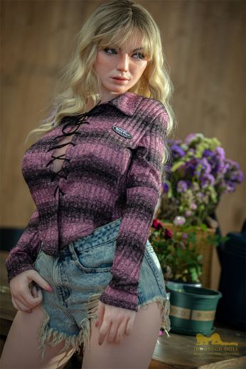 Picture of Irontech Female Silicone Doll Maria S22: Irontech White Sex Doll (Full Silicone)