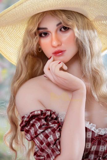 Picture of Irontech Silicone Doll 162cm/5ft4 A-cup Silicone Head Sex Doll – Tina