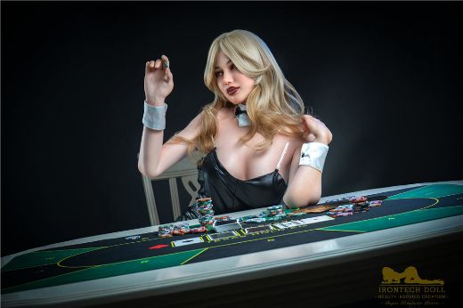 Picture of Irontech Silicone Doll Celine S13: Irontech Female White Sex Doll (Full Silicone)