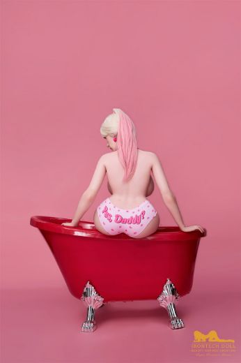 Picture of Irontech Silicone Doll Lottie S25: Irontech White Shemale Sex Doll (Full Silicone)