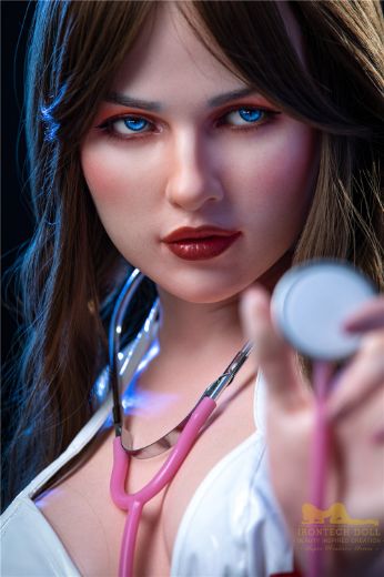 Picture of Irontech Silicone Dolls Hazel S18(ROS Available): Irontech White Sex Doll (Full Silicone)