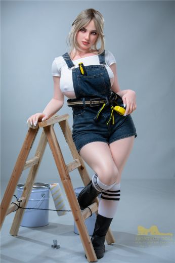 Picture of Irontech Silicone Dolls Luna S17(ROS Available): Irontech White Sex Doll (Full Silicone)