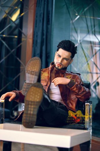 Picture of Irontech Male Doll 162cm/5ft4 Male Silicone Head Sex Doll – Kevin (Tan Skin)