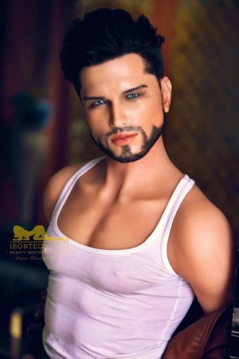 Picture of Irontech Male Doll 162cm/5ft4 Male Silicone Head Sex Doll – Kevin (Tan Skin)