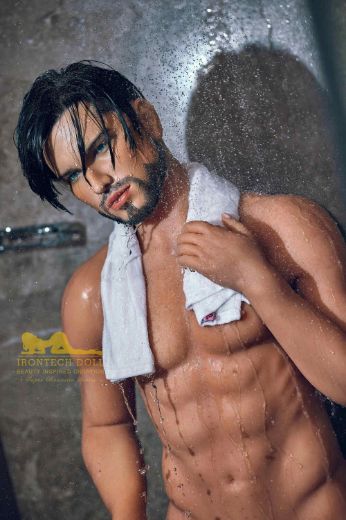 Picture of Irontech Male Doll 162cm/5ft4 Male Silicone Head Sex Doll – Kevin (Tan Skin)