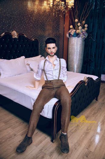 Picture of Irontech Male Doll 162cm/5ft4 Male Silicone Head Sex Doll – Kevin (White Skin)