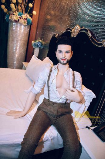 Picture of Irontech Male Doll 162cm/5ft4 Male Silicone Head Sex Doll – Kevin (White Skin)