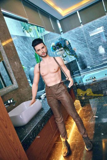 Picture of Irontech Male Doll 162cm/5ft4 Male Silicone Head Sex Doll – Kevin (White Skin)