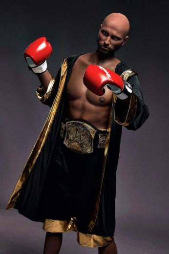 Picture of Irontech Male Doll 175cm/5ft9 Male TPE Sex Doll – Kevin (Black Skin)