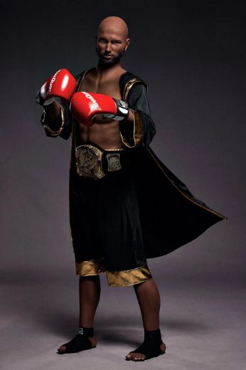 Picture of Irontech Male Doll 175cm/5ft9 Male TPE Sex Doll – Kevin (Black Skin)