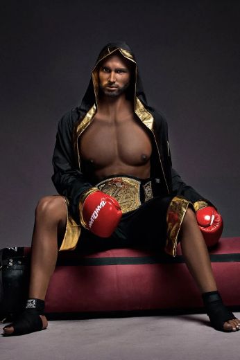 Picture of Irontech Male Doll 175cm/5ft9 Male TPE Sex Doll – Kevin (Black Skin)