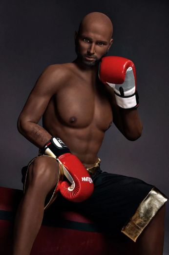 Picture of Irontech Male Doll 175cm/5ft9 Male TPE Sex Doll – Kevin (Black Skin)