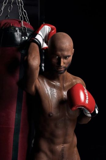 Picture of Irontech Male Doll 175cm/5ft9 Male TPE Sex Doll – Kevin (Black Skin)