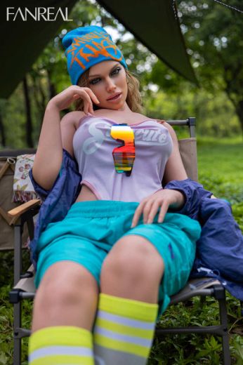 Picture of (Real Skin Texture Version) 155cm/5ft1 F-cup Silicone Sex Doll – Kelly