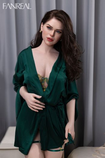 Picture of 155cm/5ft1 F-cup Female Silicone Sex Doll – Gina (Real Skin Texture Version)