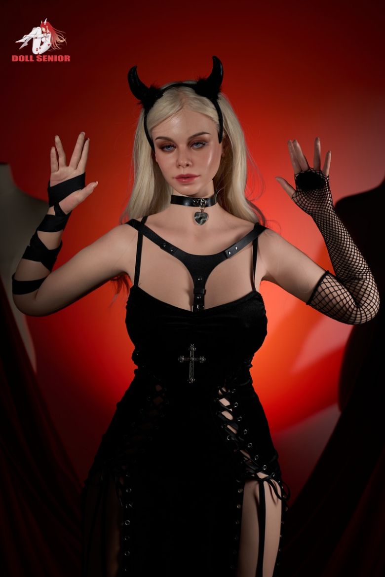 Picture of 160cm/5ft3 F-cup Silicone Sex Doll – Alice