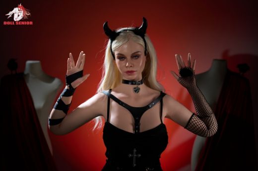 Picture of 160cm/5ft3 F-cup Silicone Sex Doll – Alice