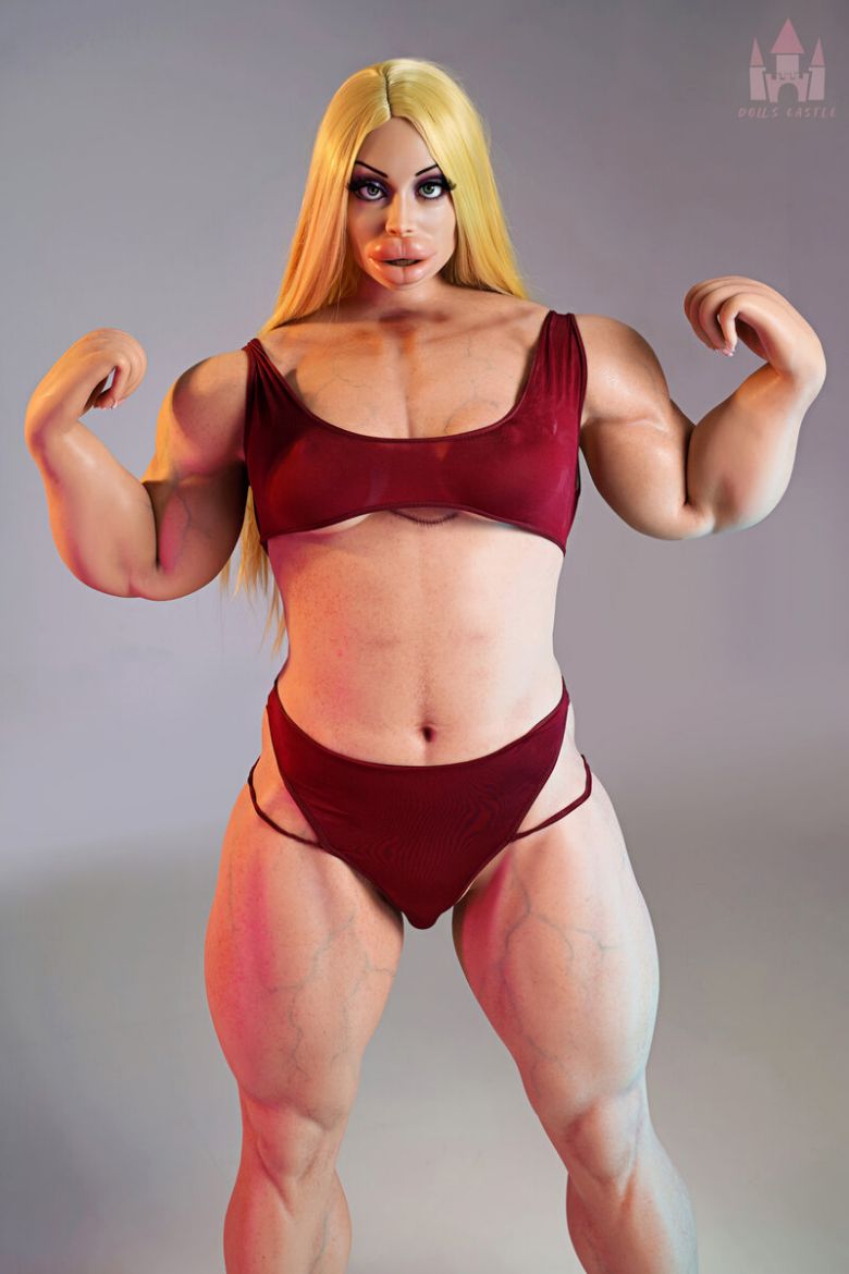 Picture of 160cm/5ft3 B-cup Muscular Silicone Sex Doll – Priya