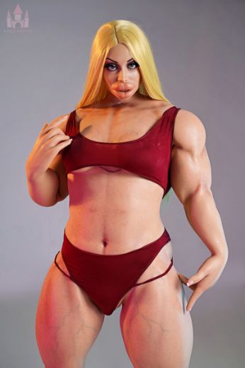 Picture of 160cm/5ft3 B-cup Muscular Silicone Sex Doll – Priya