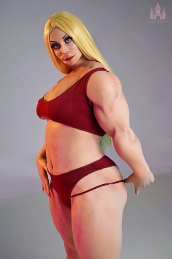 Picture of 160cm/5ft3 B-cup Muscular Silicone Sex Doll – Priya