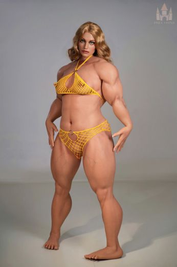 Picture of 160cm/5ft3 B-cup Muscular Silicone Sex Doll – Stella