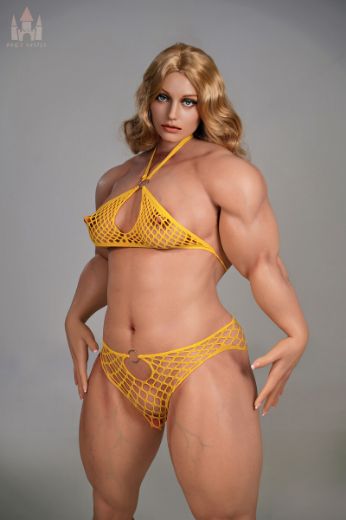 Picture of 160cm/5ft3 B-cup Muscular Silicone Sex Doll – Stella