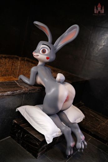 Picture of 168cm/5ft6 A-cup Silicone Sex Doll – Rabitty (Judy Hopps)