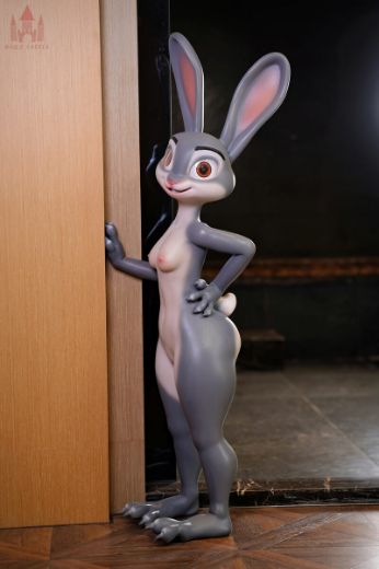 Picture of 168cm/5ft6 A-cup Silicone Sex Doll – Rabitty (Judy Hopps)