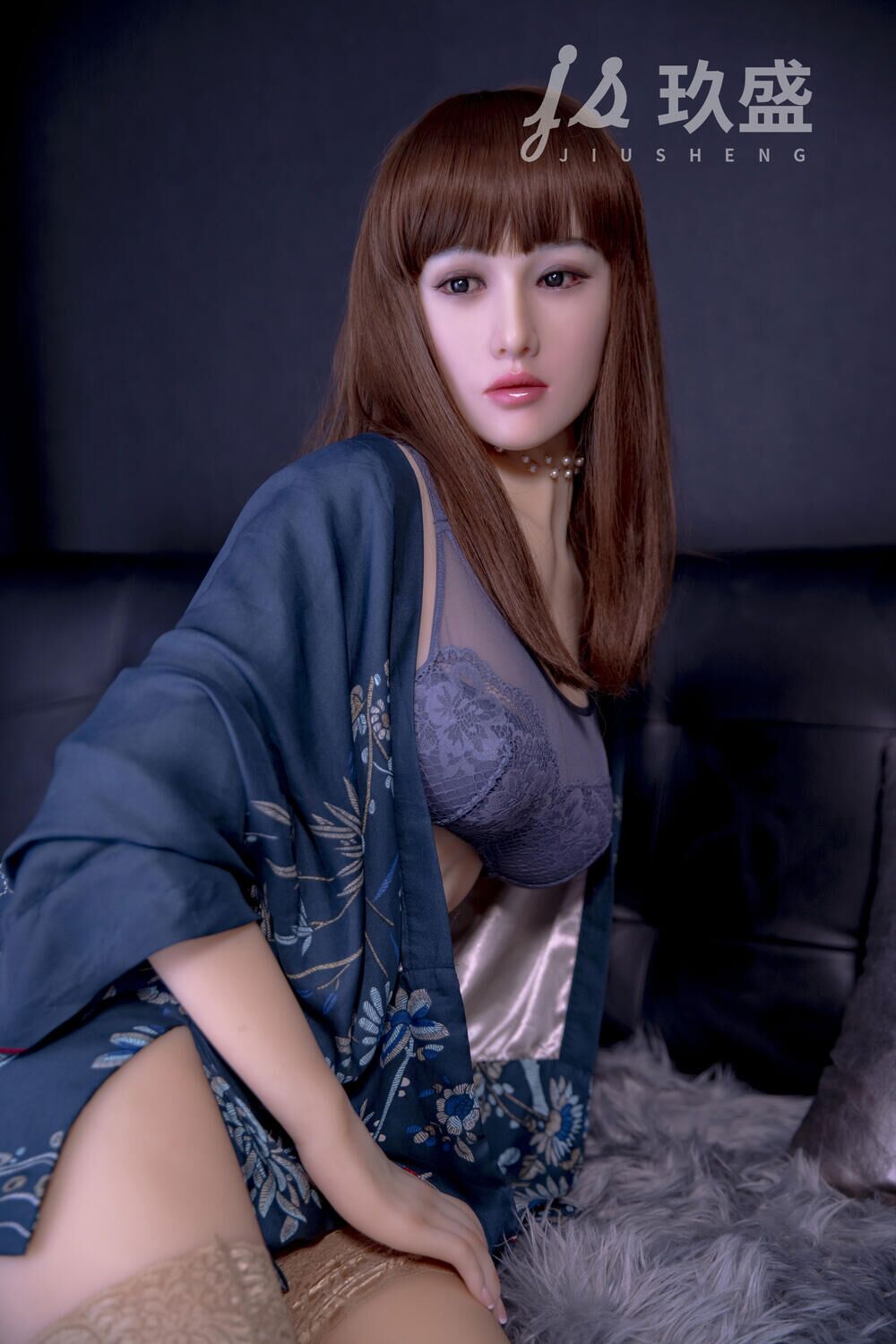 Picture of Jiusheng Doll | 160cm/5ft3 D-cup Silicone Head Sex Doll – Amy