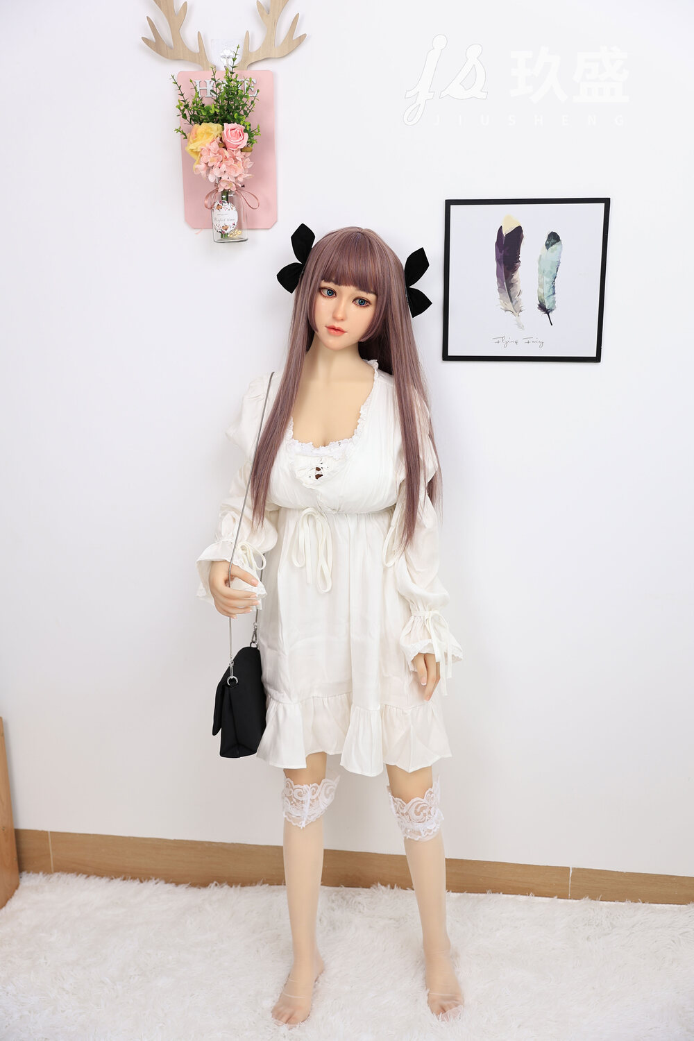 Picture of Jiusheng Doll | 150cm/4ft11 D-cup Silicone Head Sex Doll – Shirley