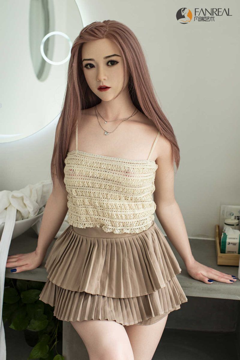 Picture of FanReal Doll 158cm/5ft2 C-cup Female Silicone Sex Doll – Qian