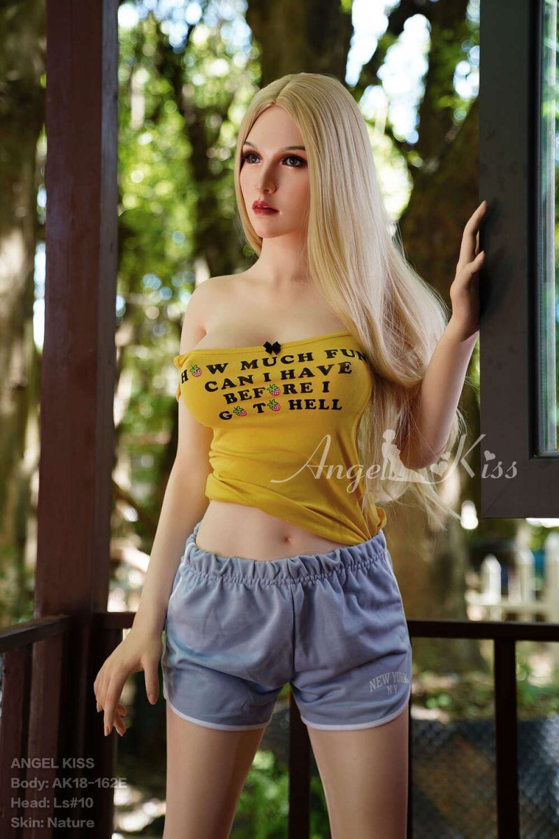 Picture of Angelkiss Doll | 162cm/5ft4 E-cup Silicone Sex Doll – Gissing (All-in-one)