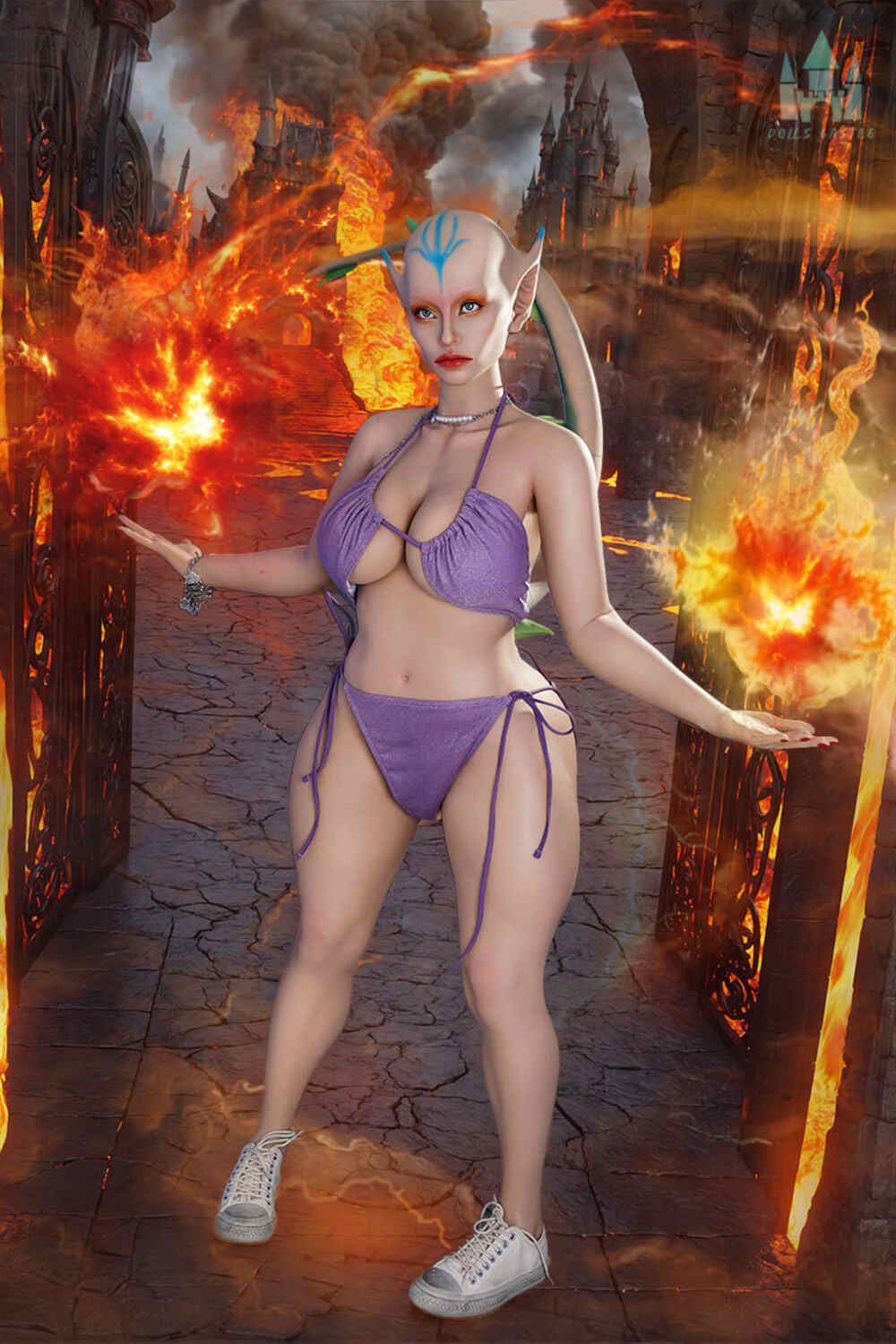 Picture of Dolls Castle Silicone Sex Doll 153cm/5ft G-cup Silicone Sex Doll – Theodore