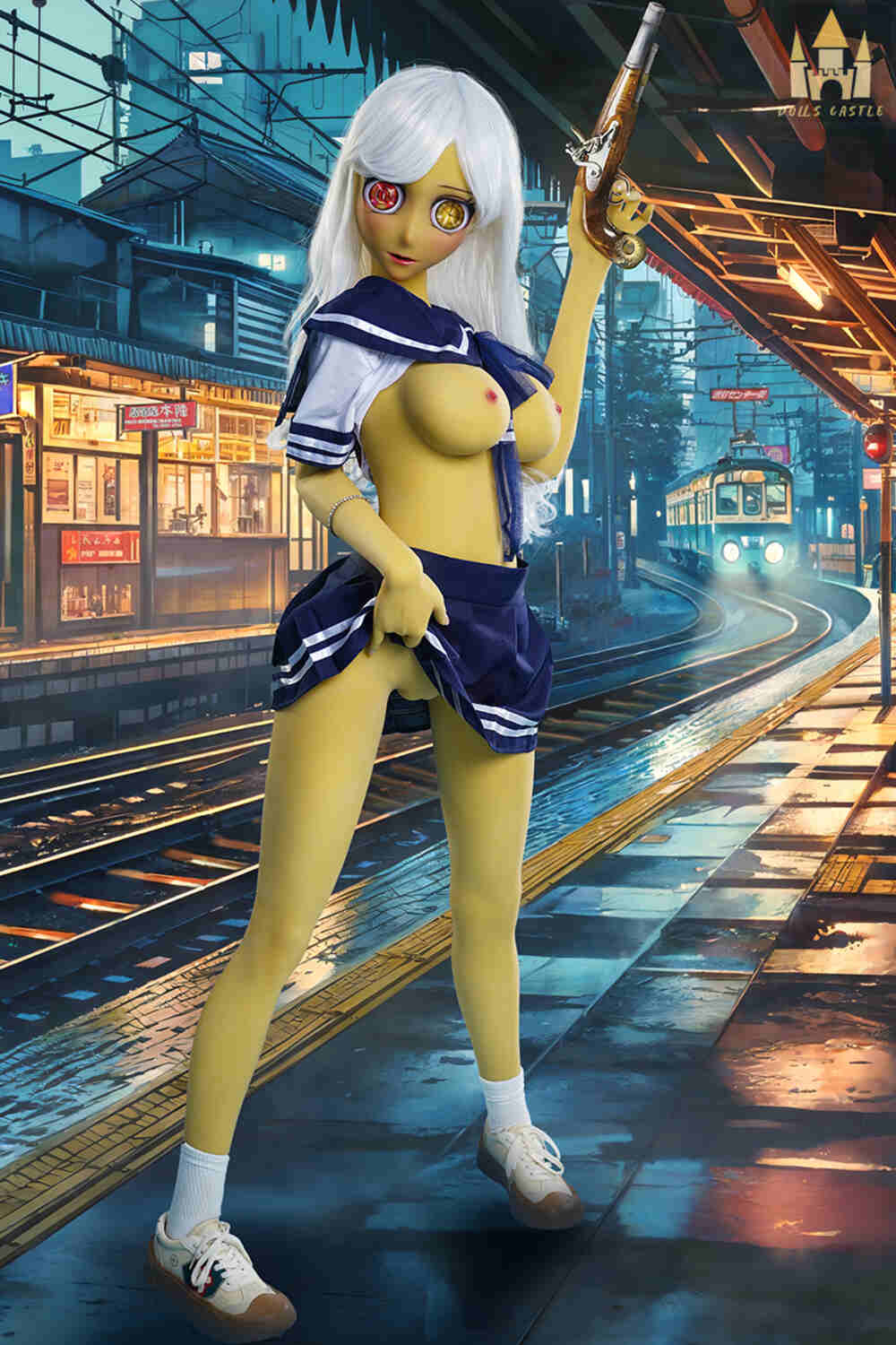 Picture of Dolls Castle | 160cm/5ft3 D-cup TPE Sex Doll – Inasidey (All-in-one)