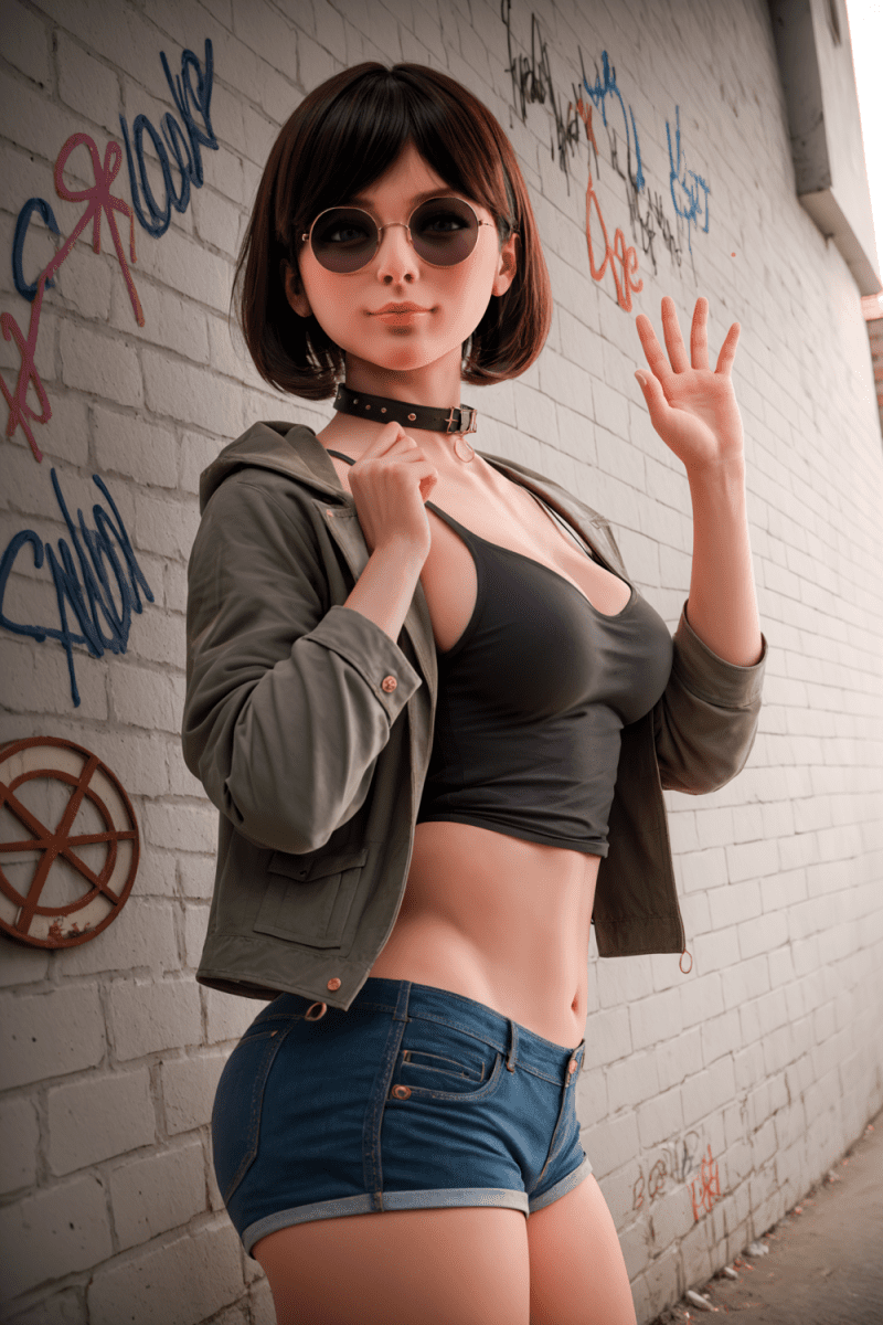 Picture of Aibei Doll | 151cm/4ft11 F-cup Silicone Head Sex Doll – Fena.B