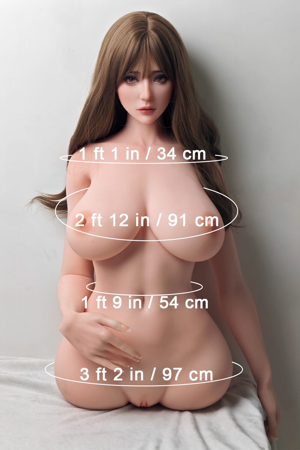 Picture of Elsababe Doll | 83cm/2ft9 H-cup Silicone Sex Doll Torso – Eguchi Masami