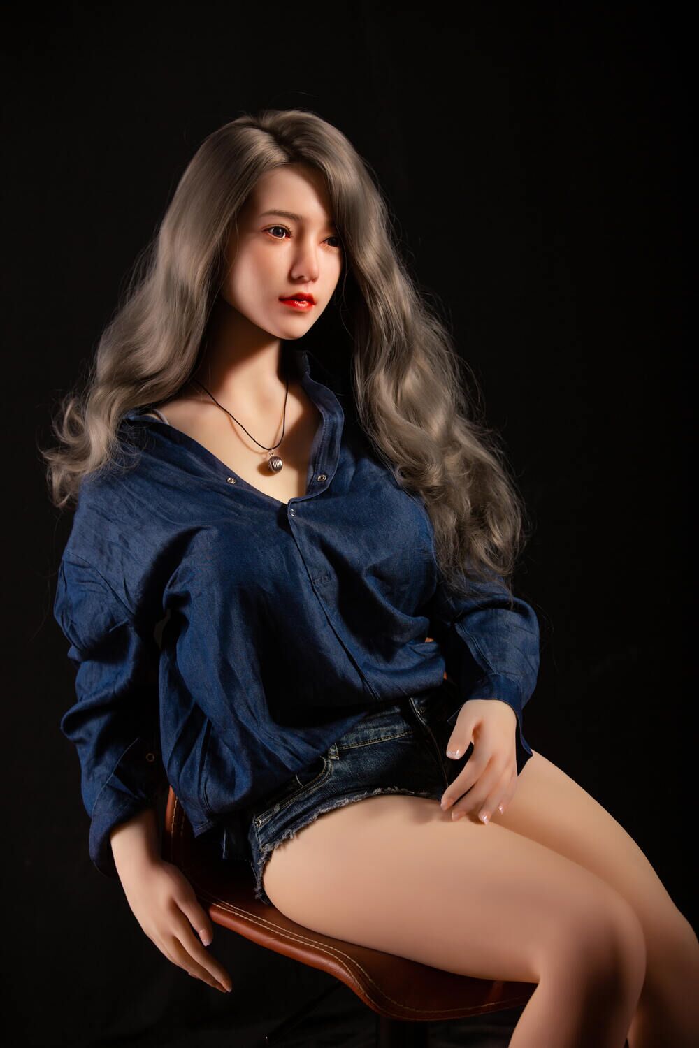 Picture of Qita Doll 170cm/5ft7 H-cup Silicone Head Hair Implants Sex Doll – Djamila