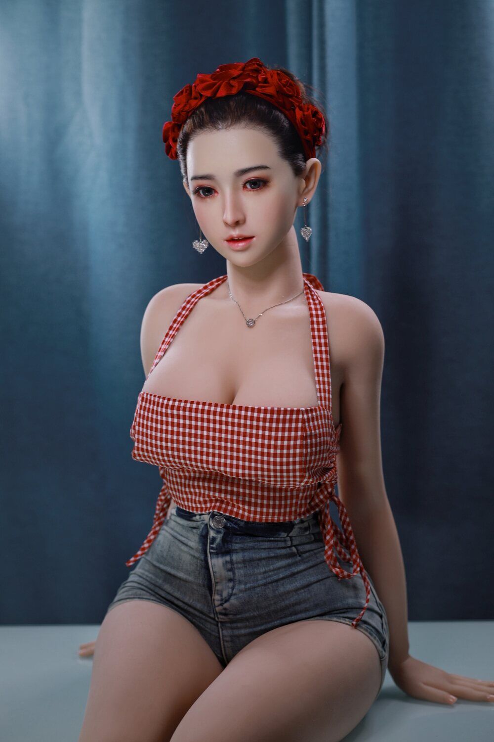 Picture of JY Doll | 157cm/5ft2 H-cup Silicone Head Sex Doll – Ina Bryce