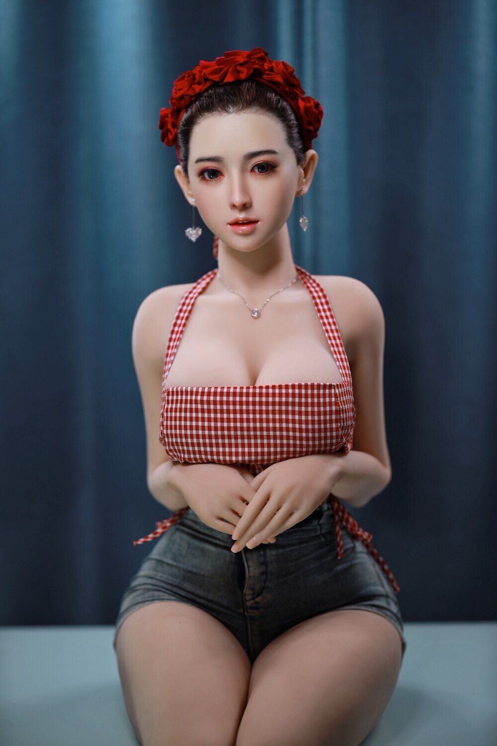 Picture of JY Doll | 157cm/5ft2 H-cup Silicone Head Sex Doll – Ina Bryce