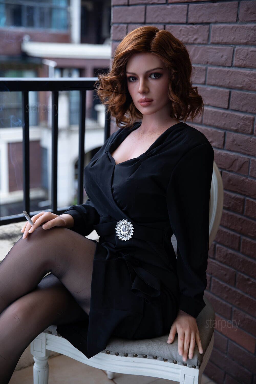 Picture of Starpery Dolls | 172cm/5ft8 F-cup Silicone Head Sex Doll – Wayne Winstead