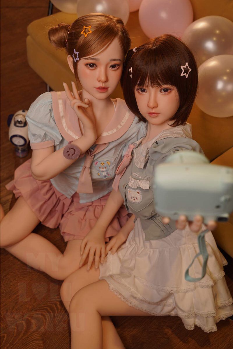 Picture of Mini Sex Doll - Hybrid Sex Doll 148cm/4ft10 B-cup Silicone Head Sex Doll – Mia