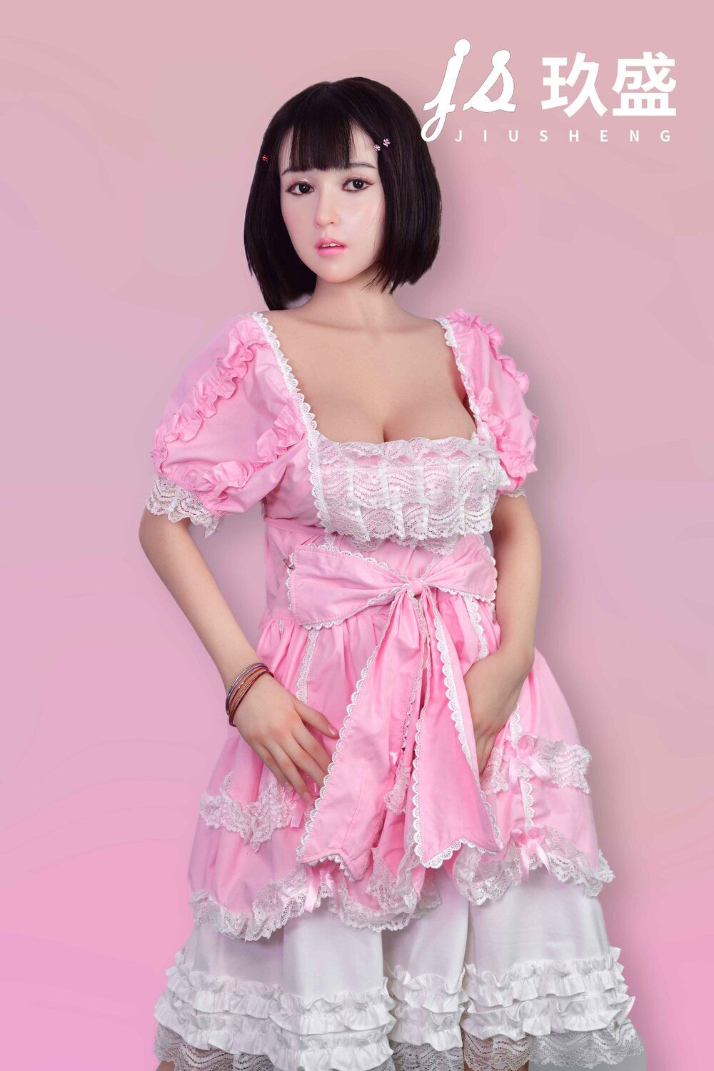 Picture of Jiusheng Sex Dolls 150cm/4ft11 D-cup Silicone Head Sex Doll – Lily