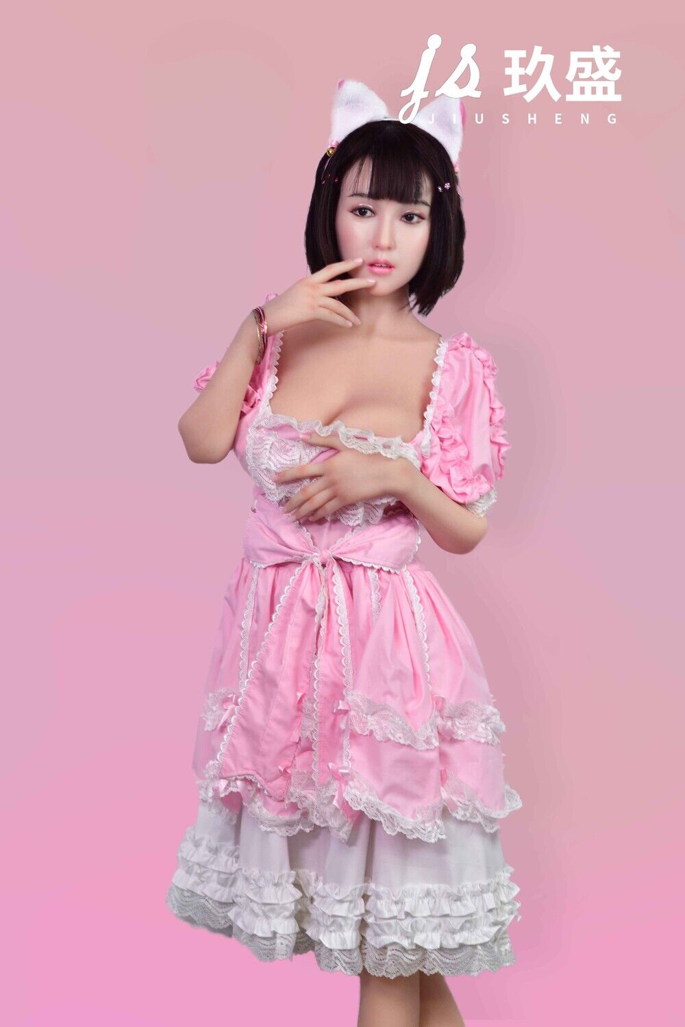 Picture of Jiusheng Sex Dolls 150cm/4ft11 D-cup Silicone Head Sex Doll – Lily