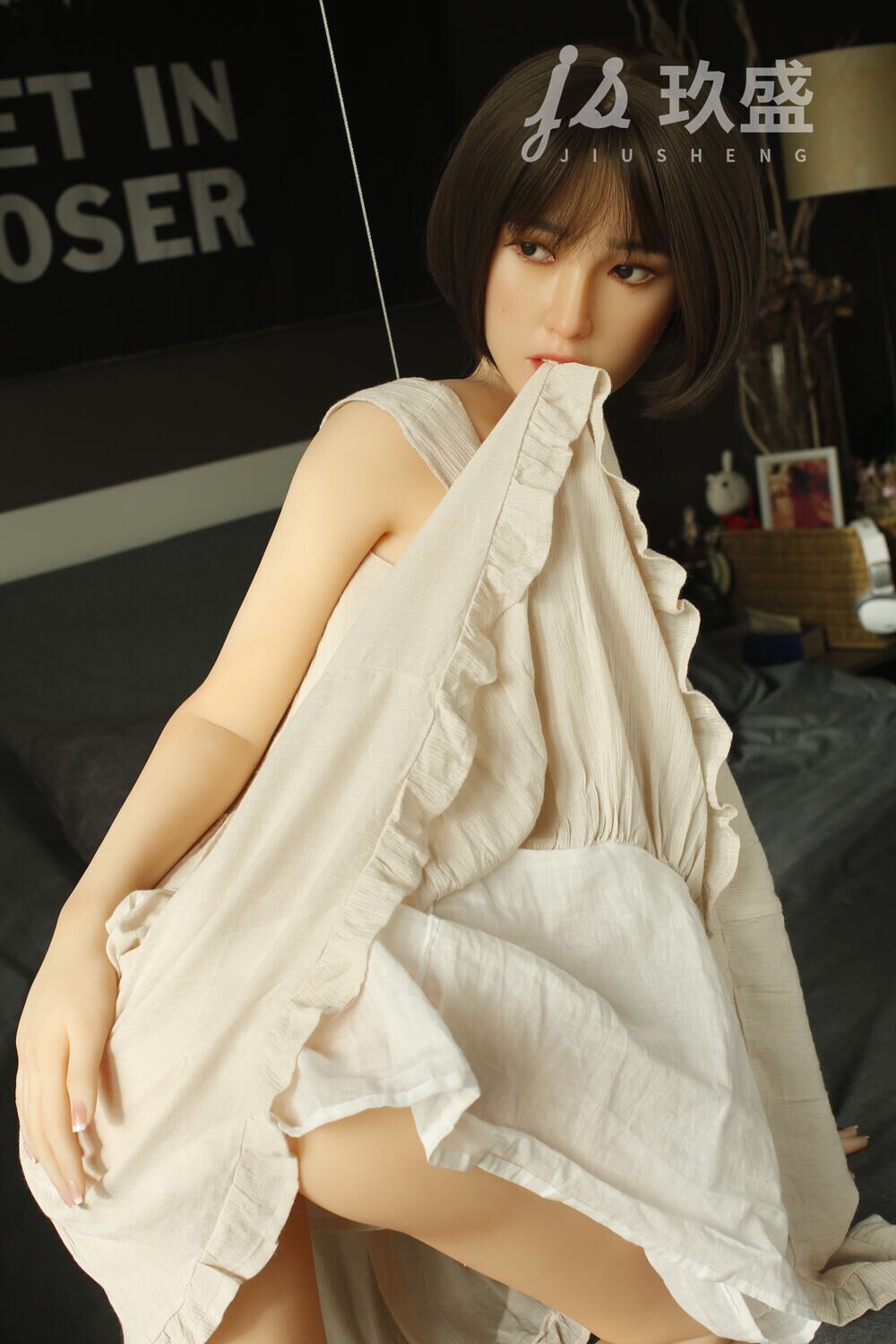 Picture of Jiusheng Doll | 150cm/4ft11 D-cup Silicone Head Sex Doll – Nicole