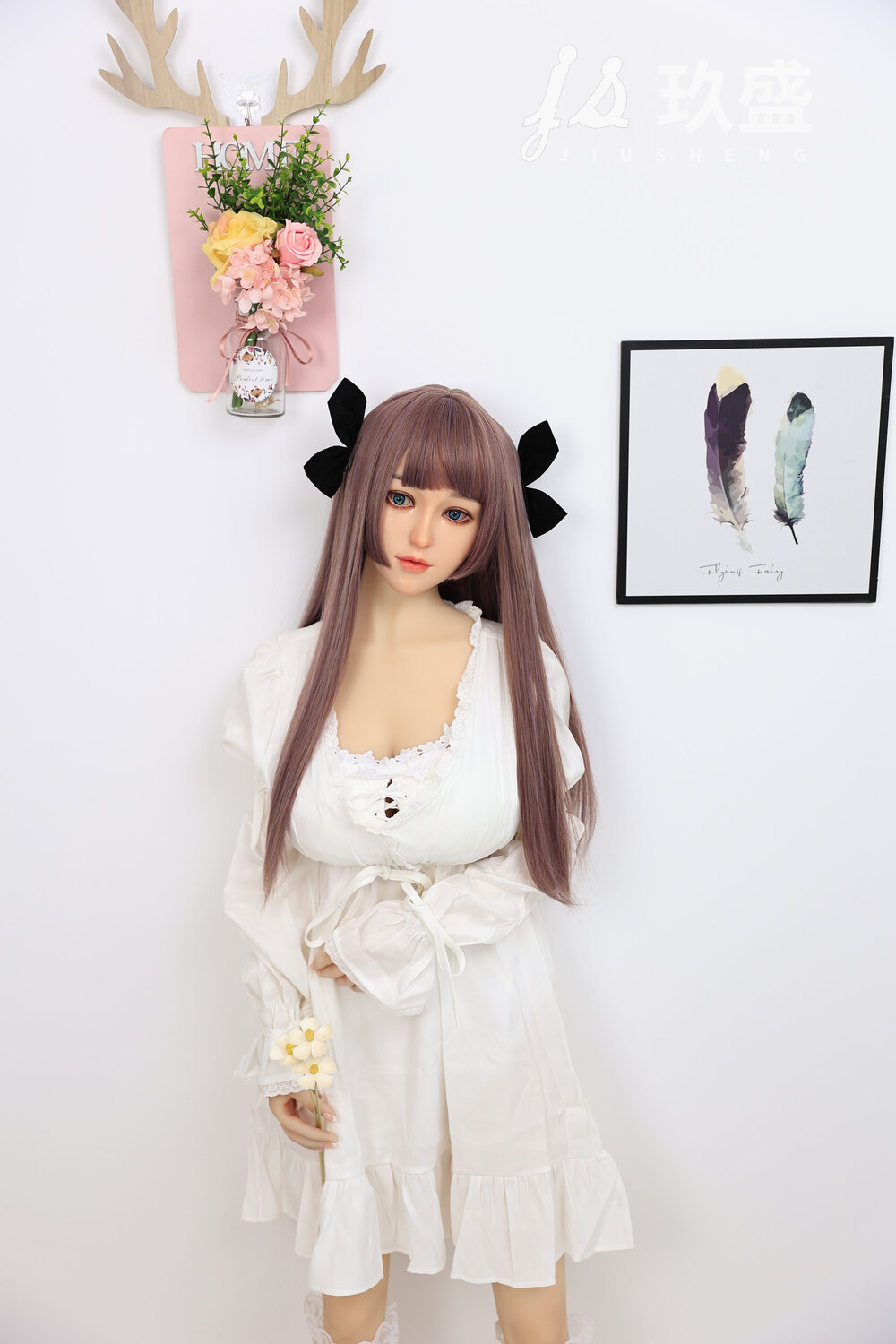 Picture of Jiusheng Doll | 150cm/4ft11 D-cup Silicone Head Sex Doll – Shirley