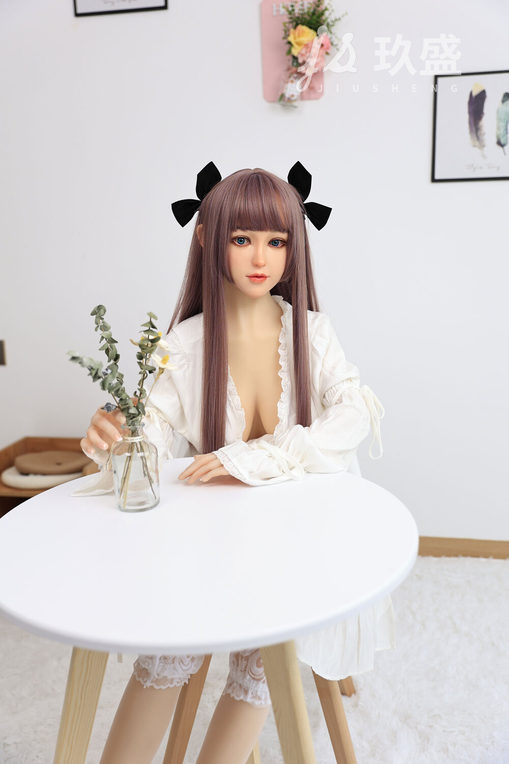 Picture of Jiusheng Doll | 150cm/4ft11 D-cup Silicone Head Sex Doll – Shirley