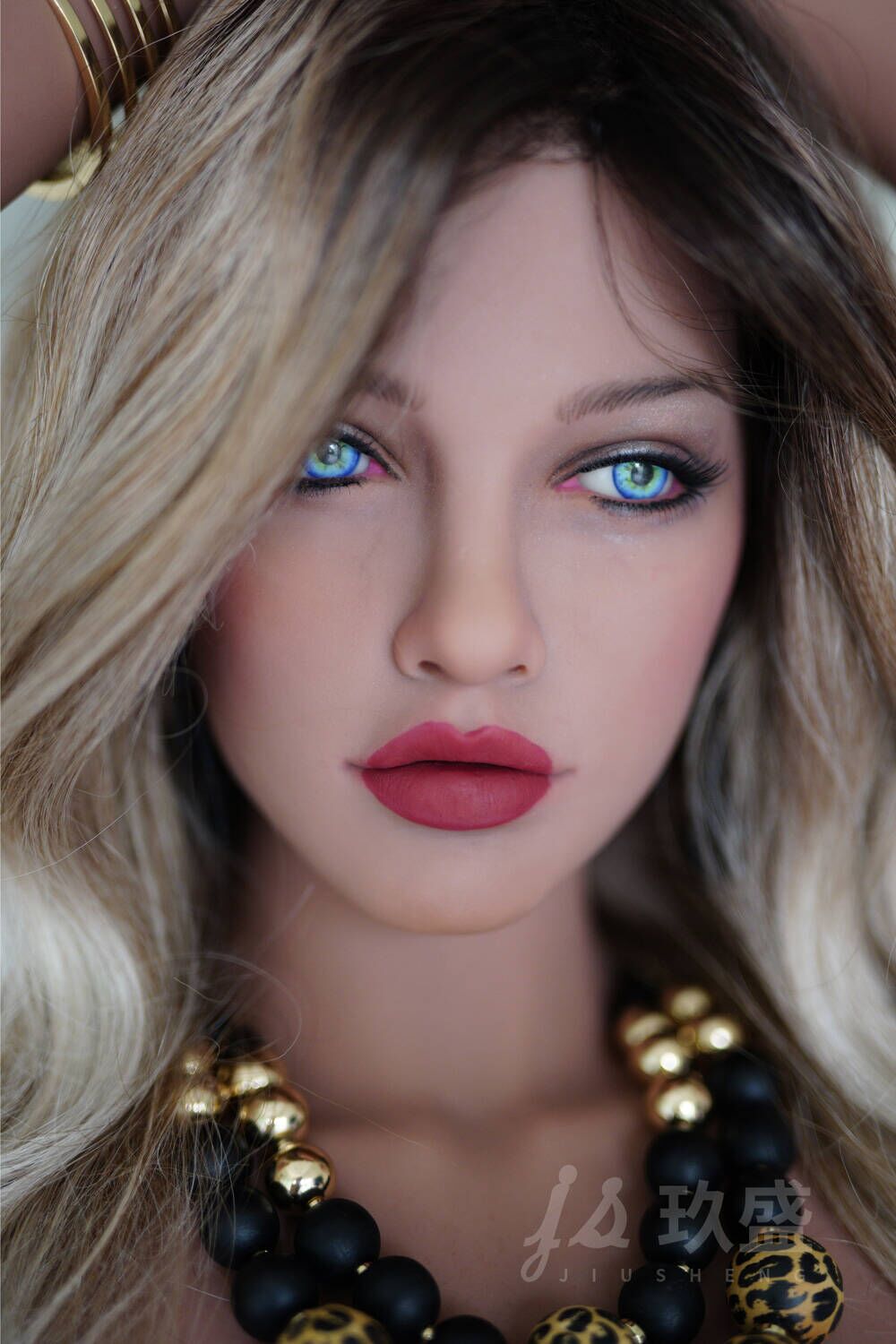 Picture of Jiusheng Female Sex Doll 162cm/5ft4 E-cup Silicone Head Sex Doll – Lisa