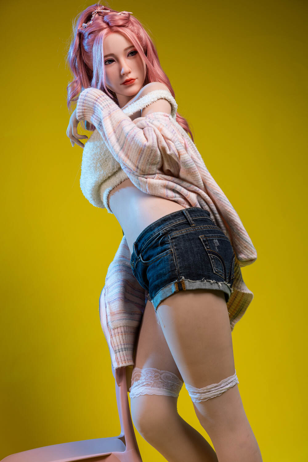 Picture of JX DOLL 170cm/5ft7 D-cup Silicone Head Sex Doll – Boa