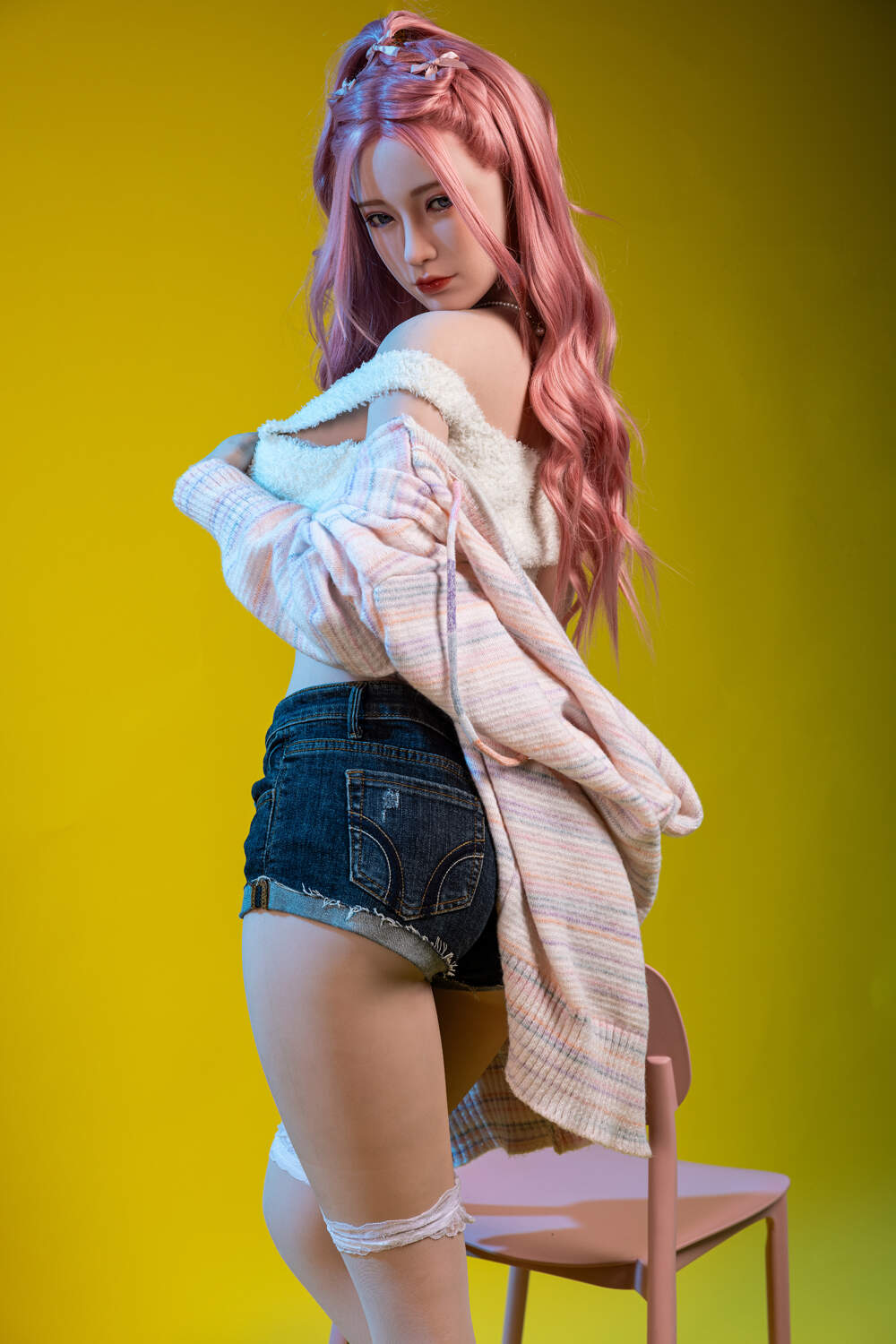 Picture of JX DOLL 170cm/5ft7 D-cup Silicone Head Sex Doll – Boa