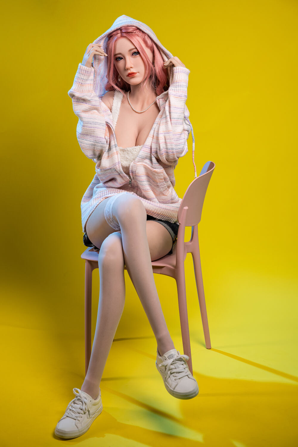 Picture of JX DOLL 170cm/5ft7 D-cup Silicone Head Sex Doll – Boa